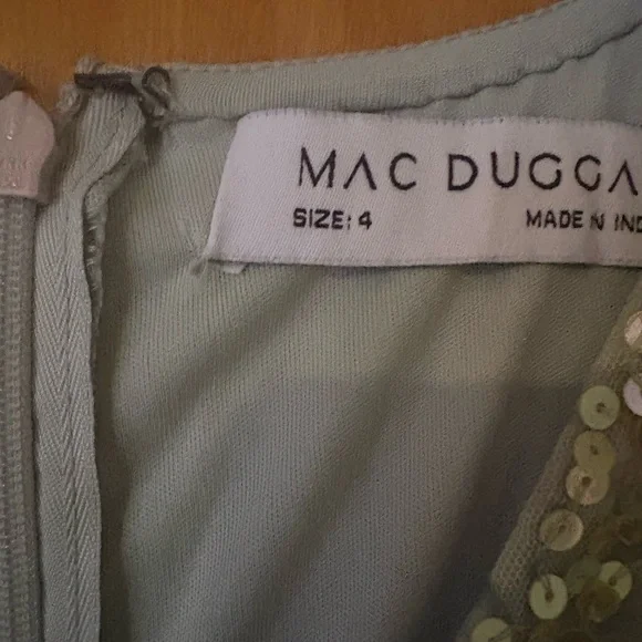 Mac Duggal Sequin Floral Maxi Dress - Picture 4 of 8